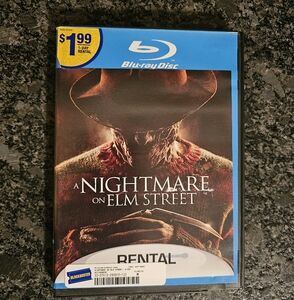 A Nightmare on Elm Street Blu-ray Blockbuster Rental 2010‎ Horror Classic Scary